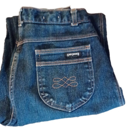 LORD ISAACS JEANS, SIZE 14 WOMENS, WIDE THIGH AND LEGS, SUPER NICE. - Picture 1 of 7